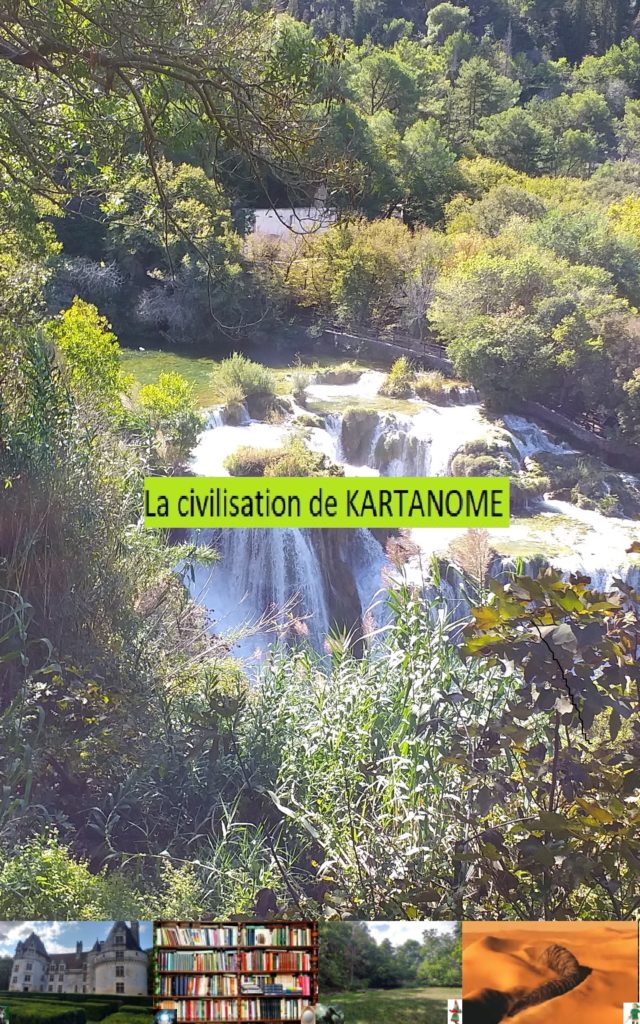 La civilisation de Kartanome
Reconstruire une civilisation où science et magie ont été bannies
Cinquante ans après la destruction de la civilisation spatiale de Kartanome, la science est interdite car elle considérée comme responsable de cette catastrophe. Elle est devenue magie et sorcellerie et les livres sont brulés dans des autodafés avec leurs propriétaires. Des hommes et des hommes-loups partent explorer ce qui reste de la planète pour tenter de récupérer les pouvoirs magiques et les technologies qui peuvent l’être afin de relancer une civilisation technique.
